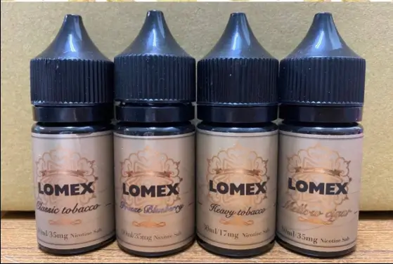 LOMEX鹽立方30ML煙油 35mg尼古丁 美國進口優惠裝 買五送一